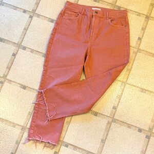 LOFT high waist, straight leg, size 10